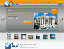 Tablet Screenshot of opalturizm.com.tr